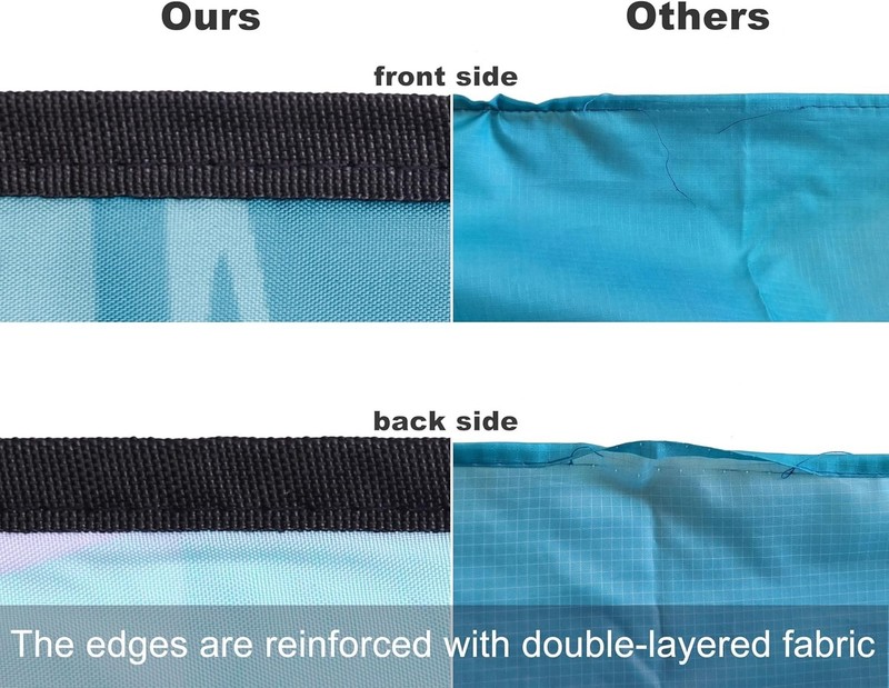 Beach Blanket Waterproof Sandproof Beach Mat 79" X 83"/10'x9'for 2-8 Adults Q... gallery