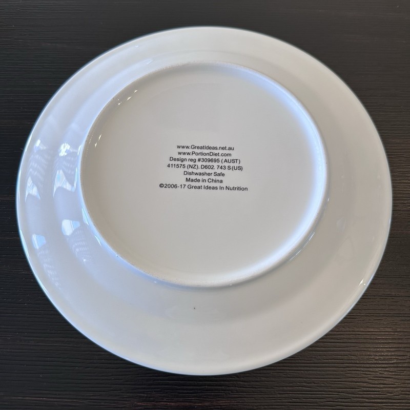 Portion Perfection Portion Control Plate Easy Weight Loss And Healthier Diet New gallery
