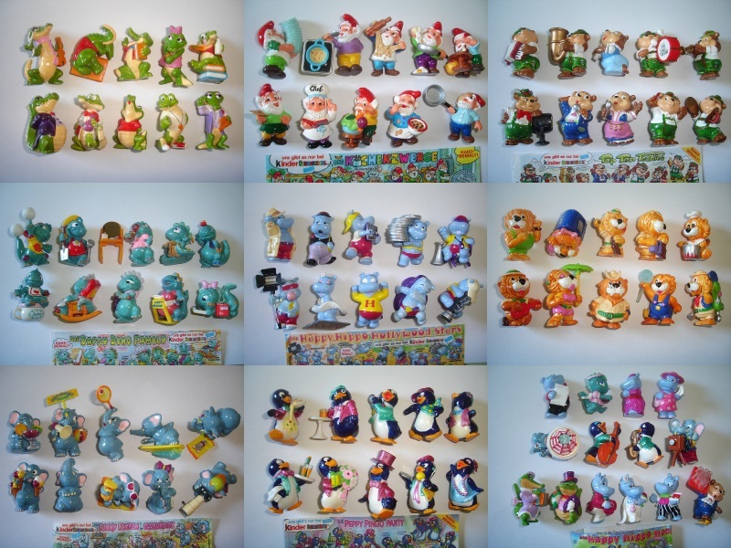 YOUR CHOICE - KINDER SURPRISE FIGURES COMPLETE SETS FIGURINES EGGS COLLECTIBLES gallery