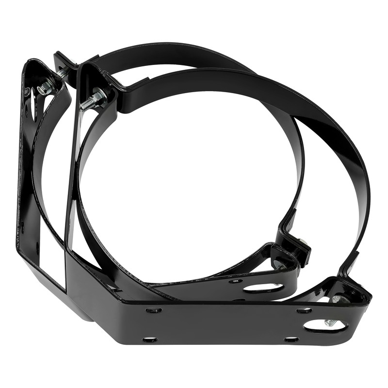 For 100LB Propane Fuel Tank Bracket Straps Heavy Duty Weld Bolt On Lpg Cylinder gallery