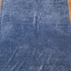 Berkshire EcoThread Blue Solid Throw Blanket, Rectangular, 67″x47″, No Closure