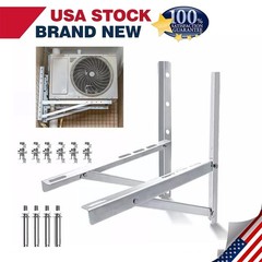 600LBS Steel Mini Split Wall Mount Bracket For Air Conditioner Condensing Units