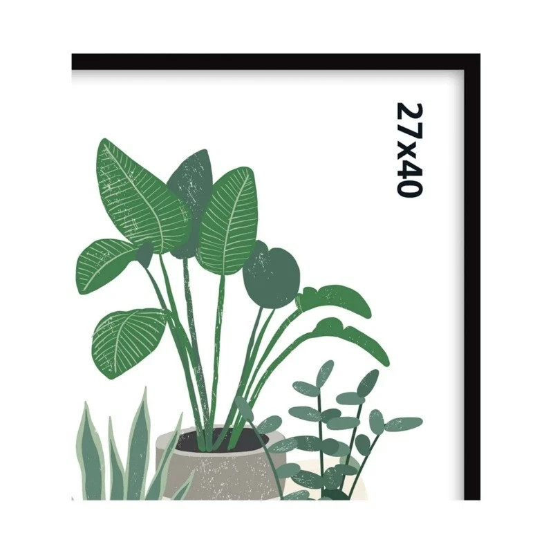 Mainstays 27'' x 40'' Black Basic Poster Frame gallery