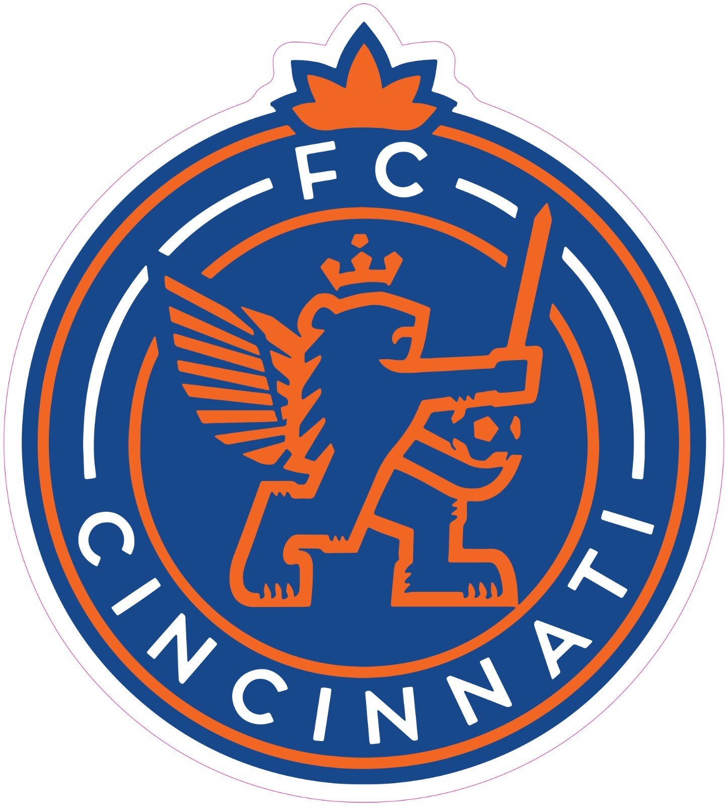 FC Cincinnati Soccer Vinyl Decal Sticker Car Truck Bumper Laptop Mug Tumbler gallery