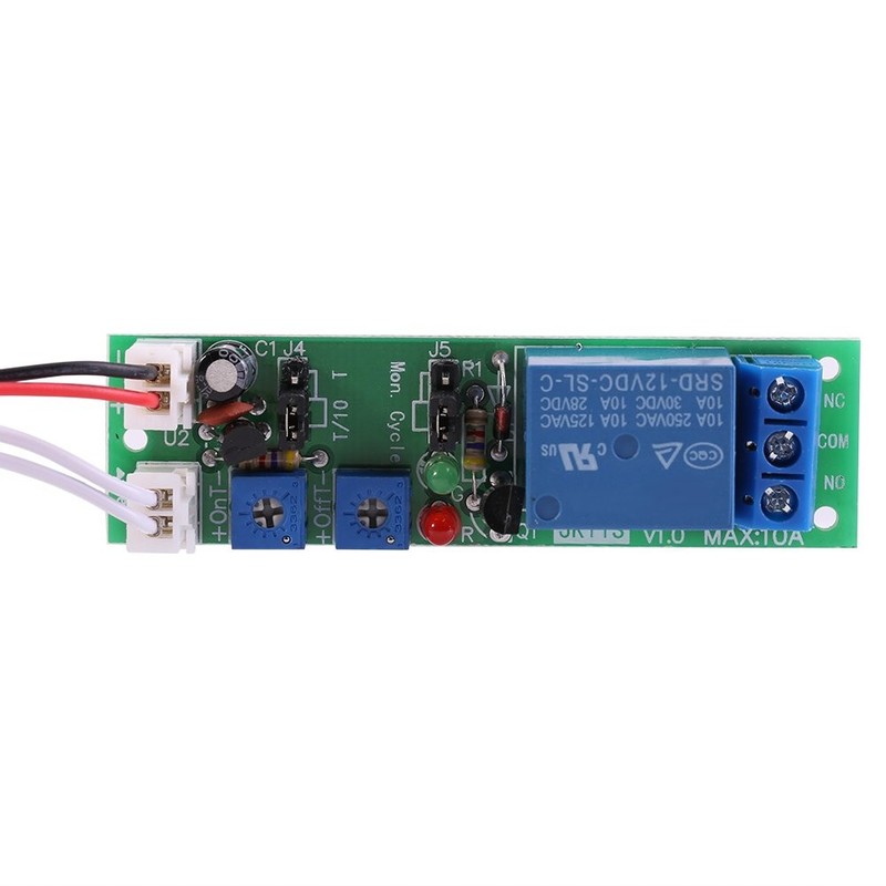 Delay Relay Module DC12V 0-120min Adjustable Timer On/Off Time Delay Relay Ti... gallery