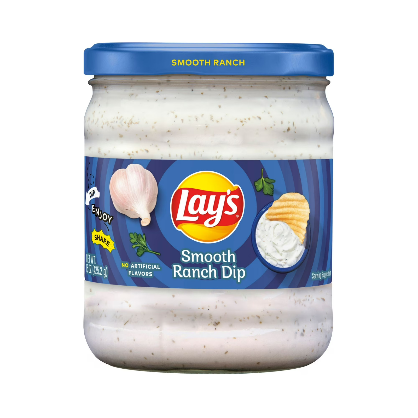 Tangy Buttermilk Ranch Dip spread smooth creamy 15 oz Jar...... gallery