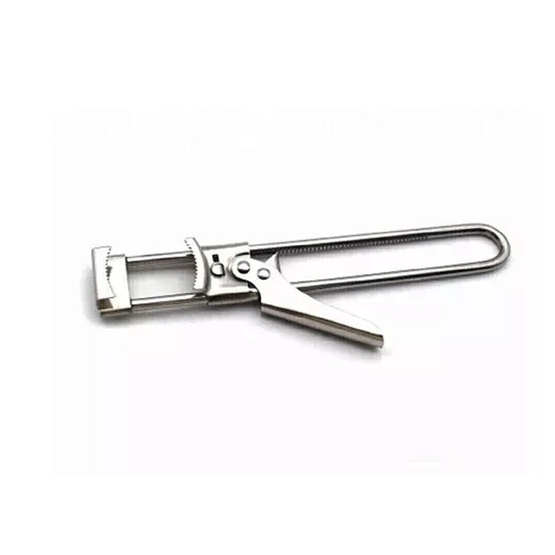 2X Adjustable Multifunctional Stainless Steel Can Opener Jar Lid Gripper New gallery