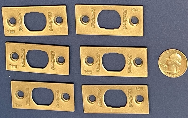 Door Faceplate (Rectangular or Round) or SmartKey Tool Kwikset NEW gallery