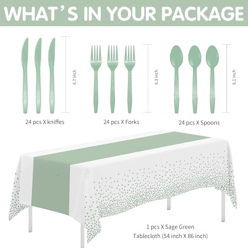 Party Decorations Supplies Tableware, Light Green Paper Plates And Sage Green gallery