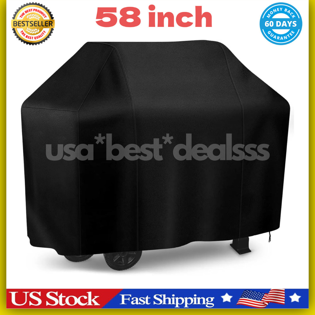 BBQ Gas Grill Cover Barbecue Waterproof Outdoor Heavy Duty UV Protection 57 Inch gallery