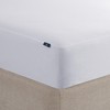 Serta Power Guard Mattress Encasement, 39" x 75", Quiet, Twin, White gallery