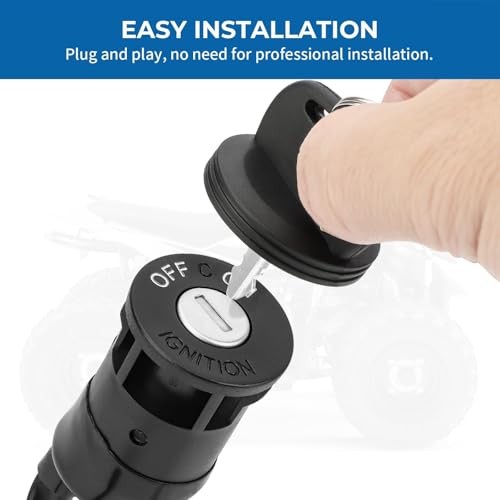 M MATI Ignition Key Switch Main Switch for Yamaha YFZ50 2017-2024 BW4-H2510-10 gallery
