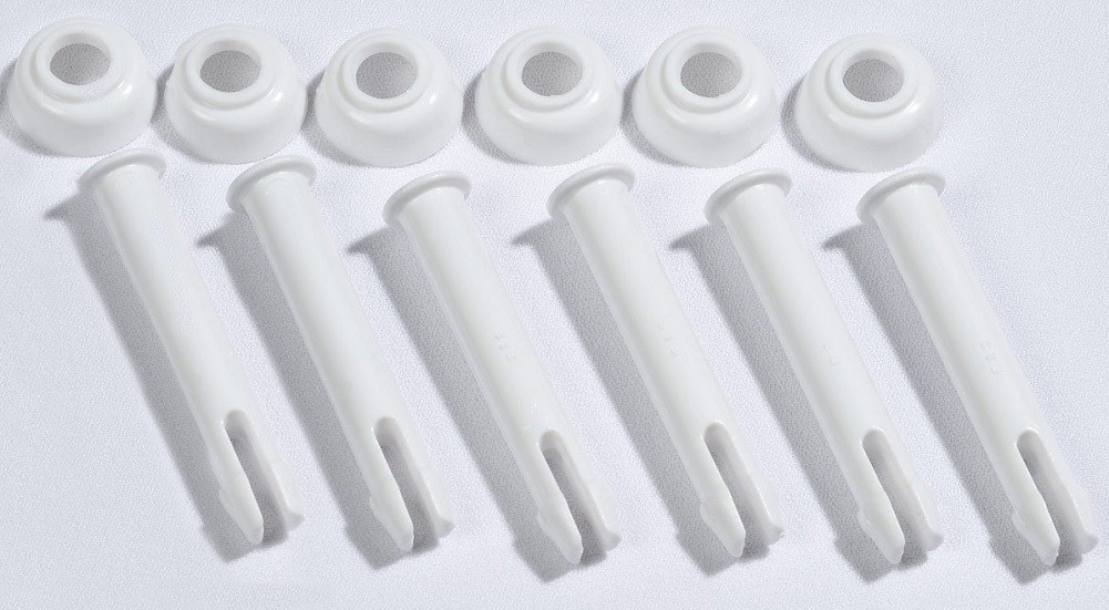 Replacement Intex 12136 Joint Pin and Seal for 13FT24FT Round Metal Pools 12Pack gallery