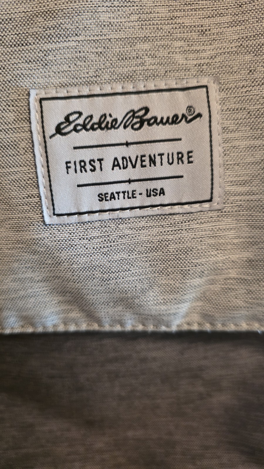 EDDIE BAUER CASCADE FIRST ADVENTURE BACKPACK GRAY EC 2