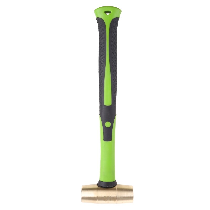 Explosion-proof Red Copper Drum Hammer Non-sparking Tools 0.45kg/0.68kg gallery