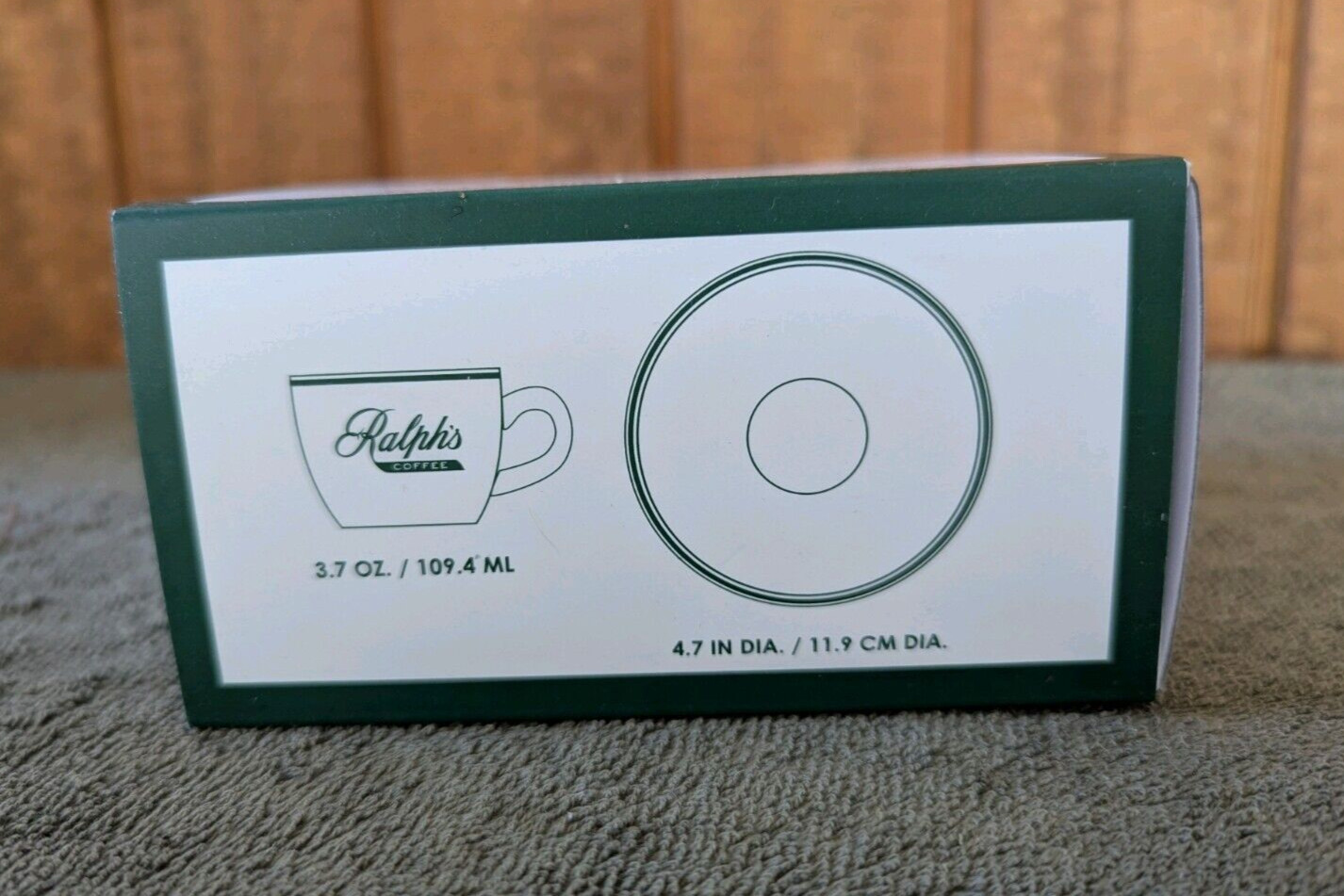 RALPH'S COFFEE by Ralph Lauren Porcelain Espresso Cup & Saucer Set (polo) gallery