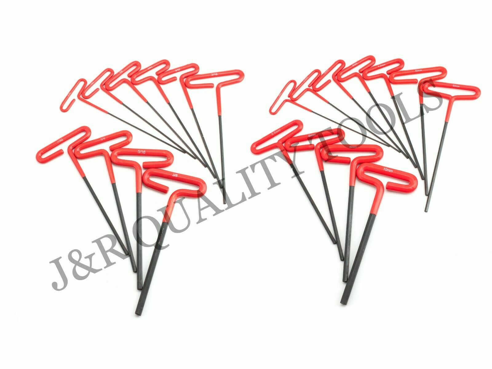20pc SAE & MM Extra Long T-Handle HEX KEY WRENCH SET Tool storage pouch allen gallery