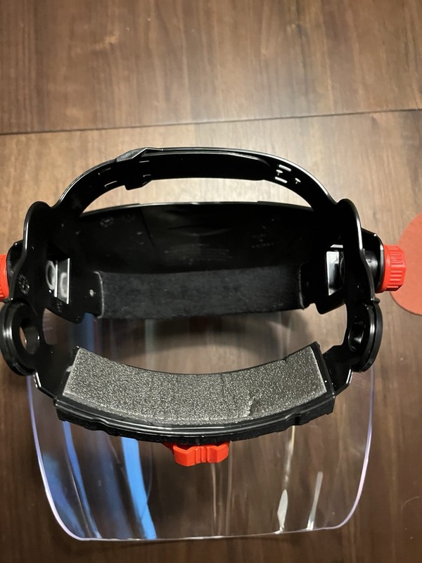 Gateway Safety Venom Visor Face Shield Combo, 699, Black, Clear Visor gallery
