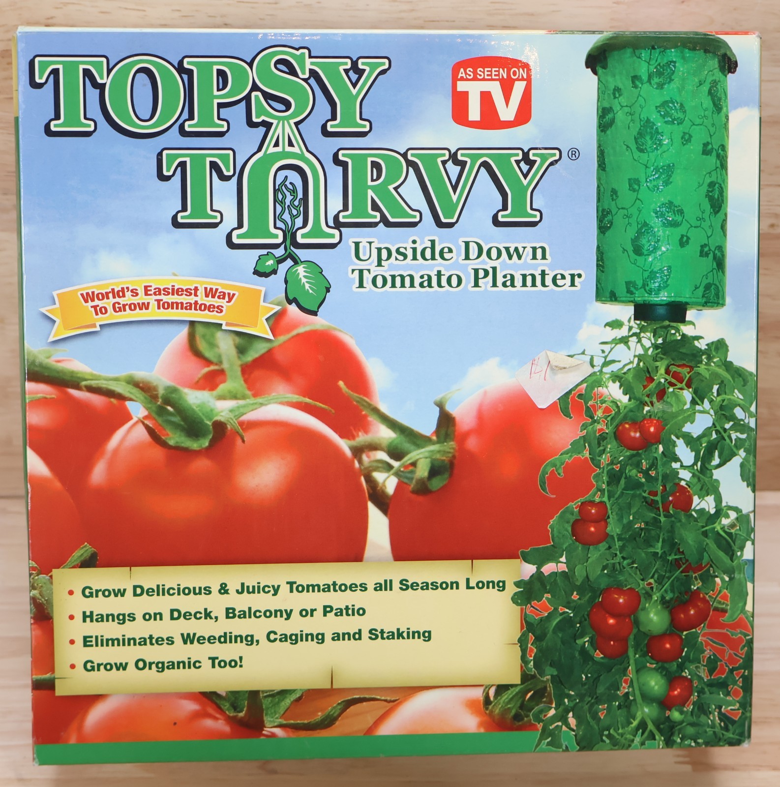Topsy Turvy Upside Down Tomato Planter-As Seen On TV Product gallery