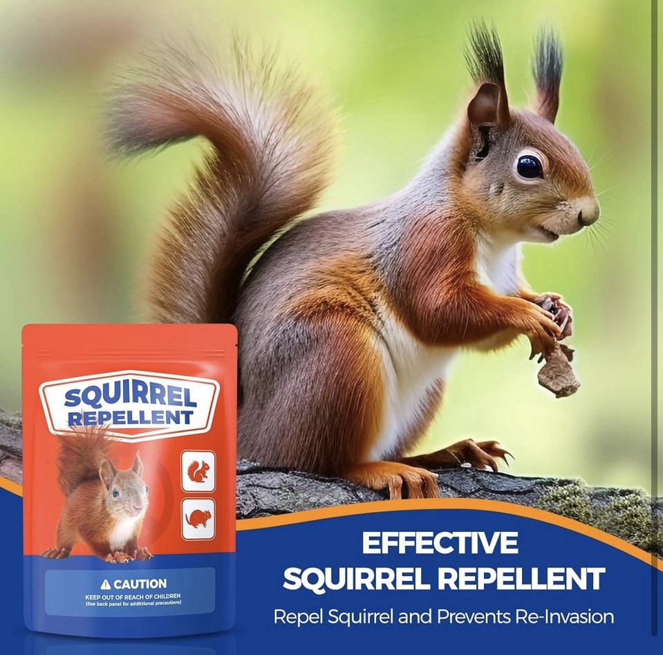 Squirrel Chipmunk Outdoor 10P Deterrent for Bird Feeders,Attic,Cars NI gallery