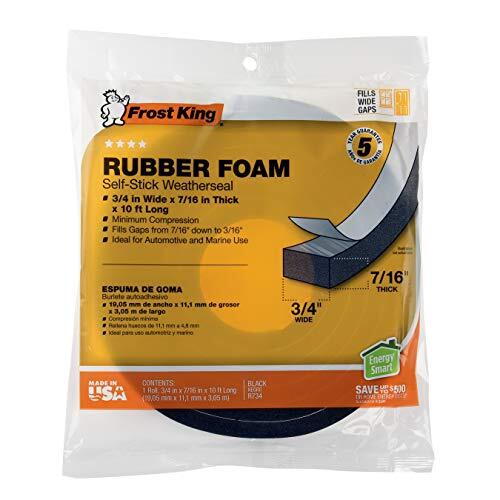 High Density Foam Tape Seal Strip 3/4 Inch Wide Thick Sponge Foam Tape gallery