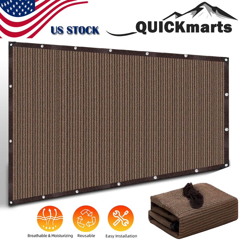 Sun Shade Cloth with Grommets 90% Outdoor Patio Sunshade Net Canopy Screen Cover gallery
