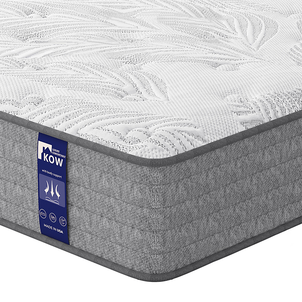 KOW Motion Isolation Mattress Queen Size 12+inch, Medium Plush Mattress in a Box gallery