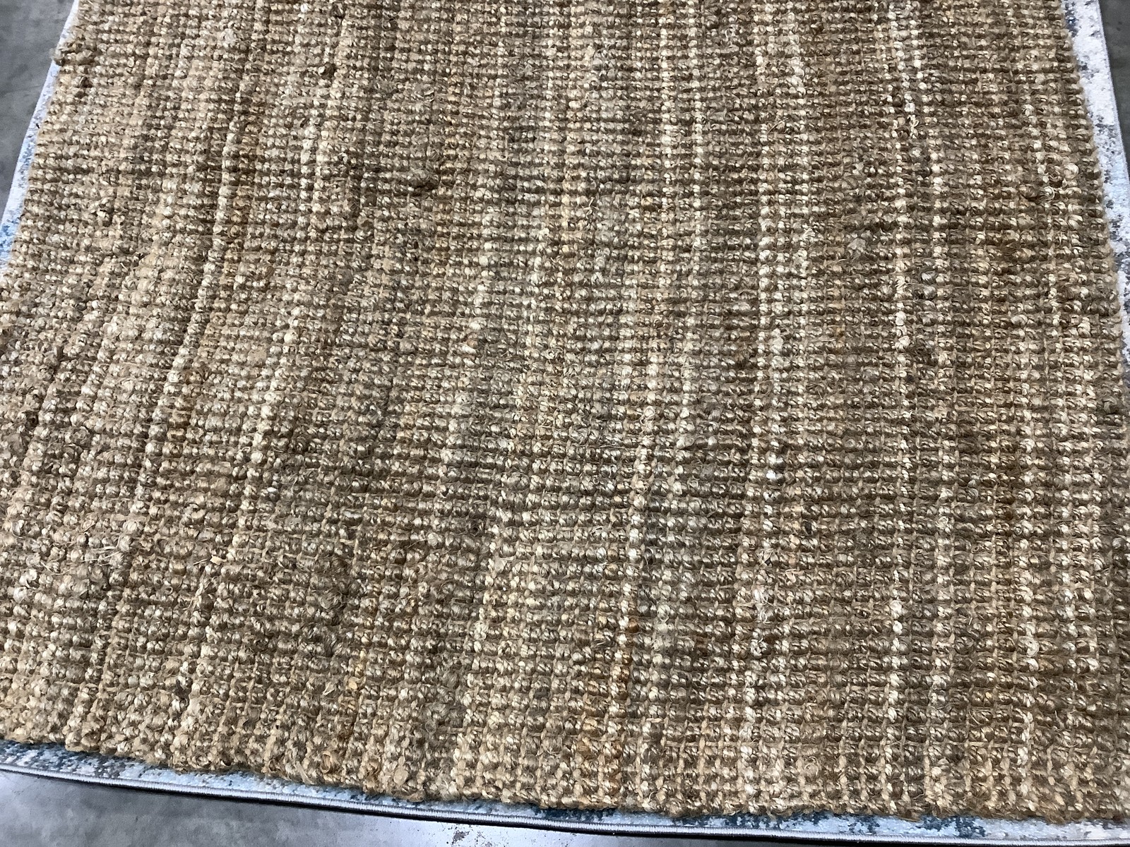 NATURAL 5'-0" x 5'-0" Broken Thread Rug, Reduced Price 1172685461 NF747A-5SQ gallery