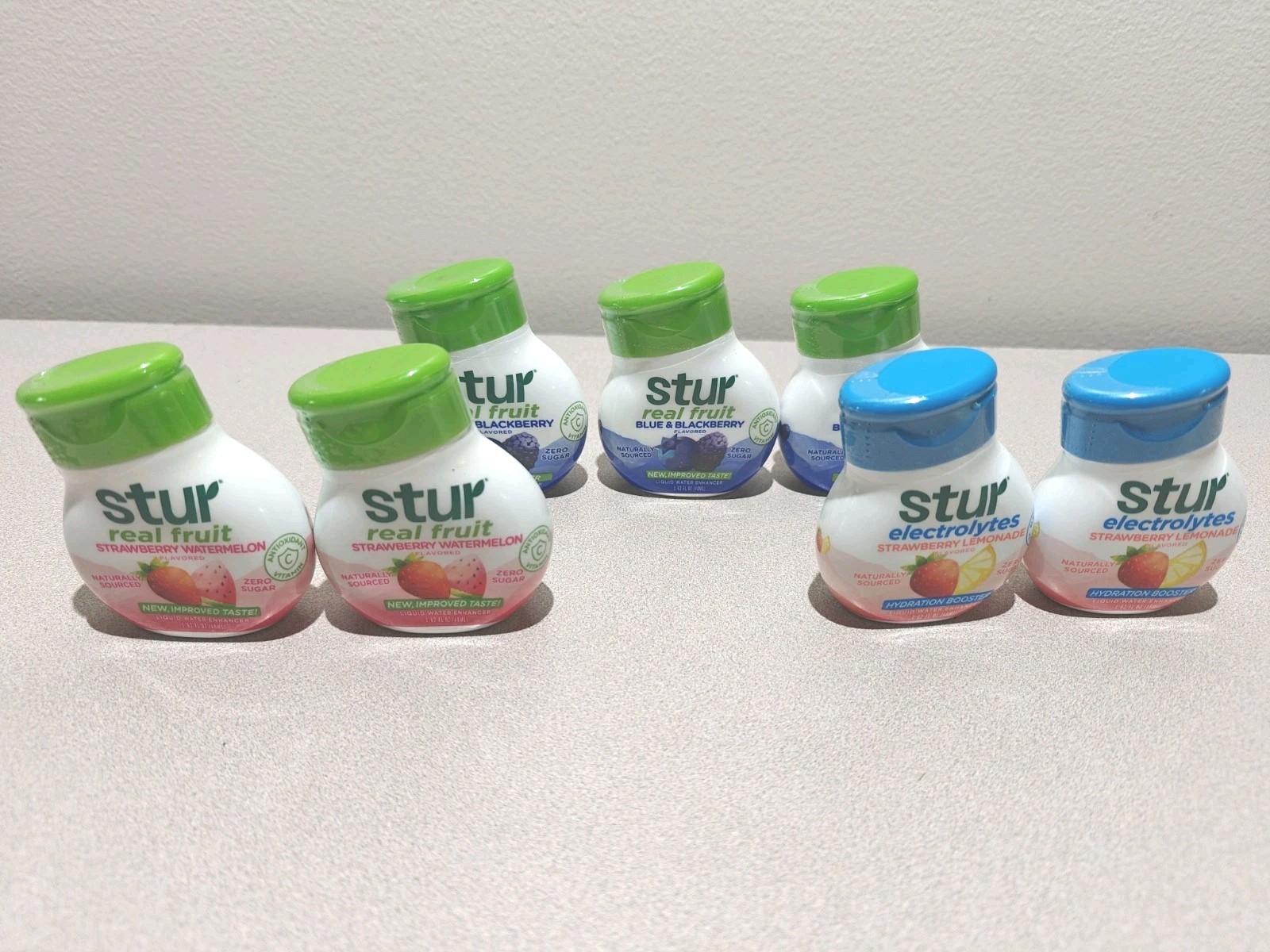 Stur Liquid Water Enhancer | Variety Pack | 1.62 Fl Oz (Pack of 7) New Sealed gallery