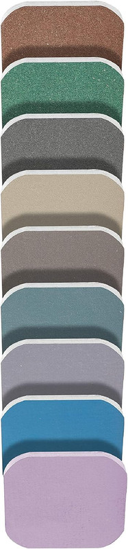 2" X 2" Double Sided Soft Touch Sanding Pads, 10 Pack gallery