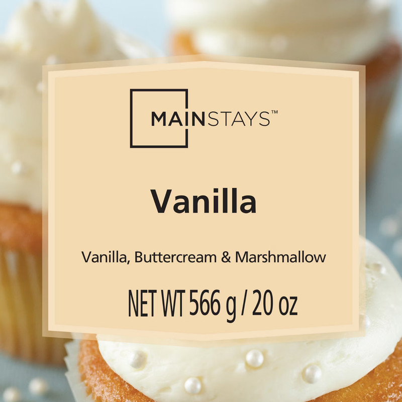 Mainstays vanilla scented single-Wick Large Glass Jar candle 20 oz... gallery