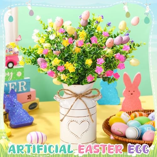 Easter Table Centerpieces Include 3 Easter Egg Floral Picks 5 Eucalyptus gallery