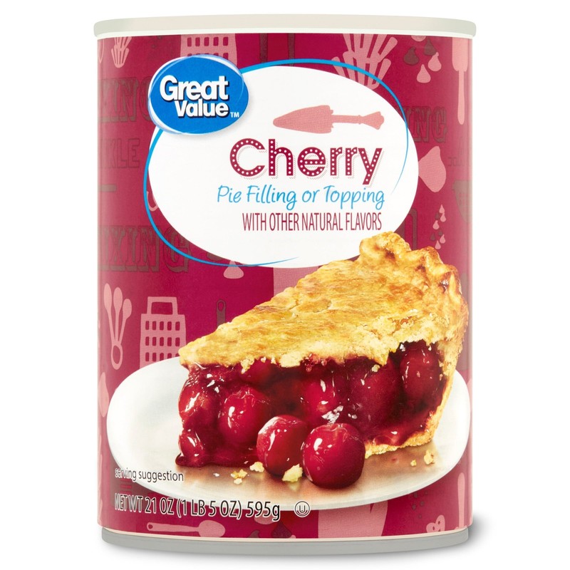 (6 pack) Great Value Cherry Pie Filling or Topping, 21 oz gallery