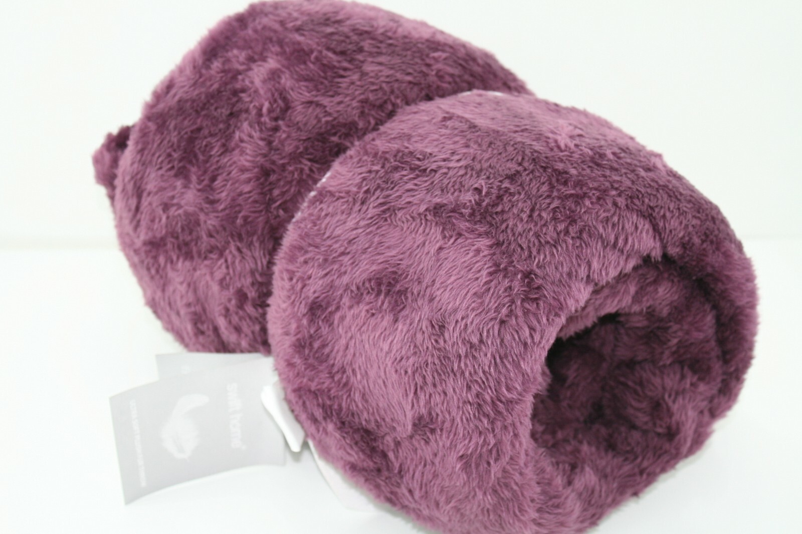 Swift Home Super Soft Oversized Plush Faux Fur Purple Throw Blanket 60 x 70 inch gallery