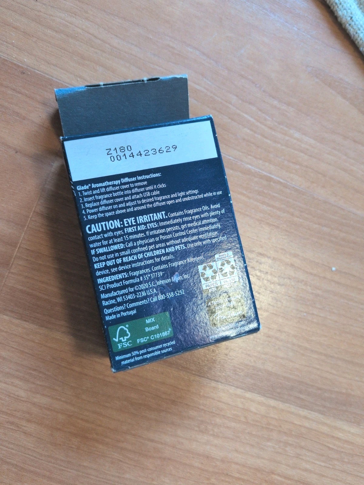 1 PACK Glade Aromatherapy Cool Mist Oil Diffuser Refill, Find Clarity Lemongrass gallery