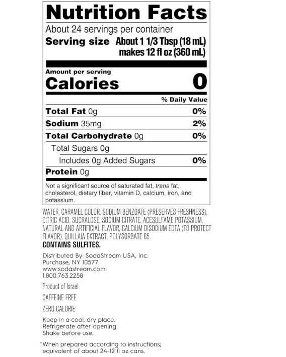 SodaStream Mug Root Beer Zero Sugar Drink Mix (440ml, 288 Fl Oz (Pack of 4) gallery