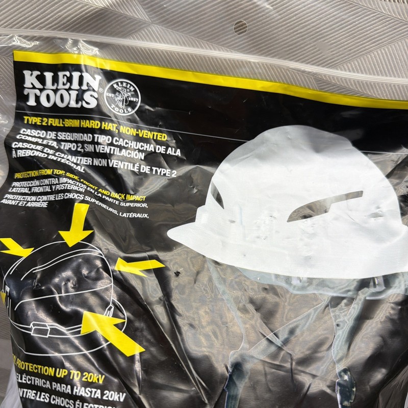 Klein Tools Type-2 Hard Hat Non-Vented White gallery