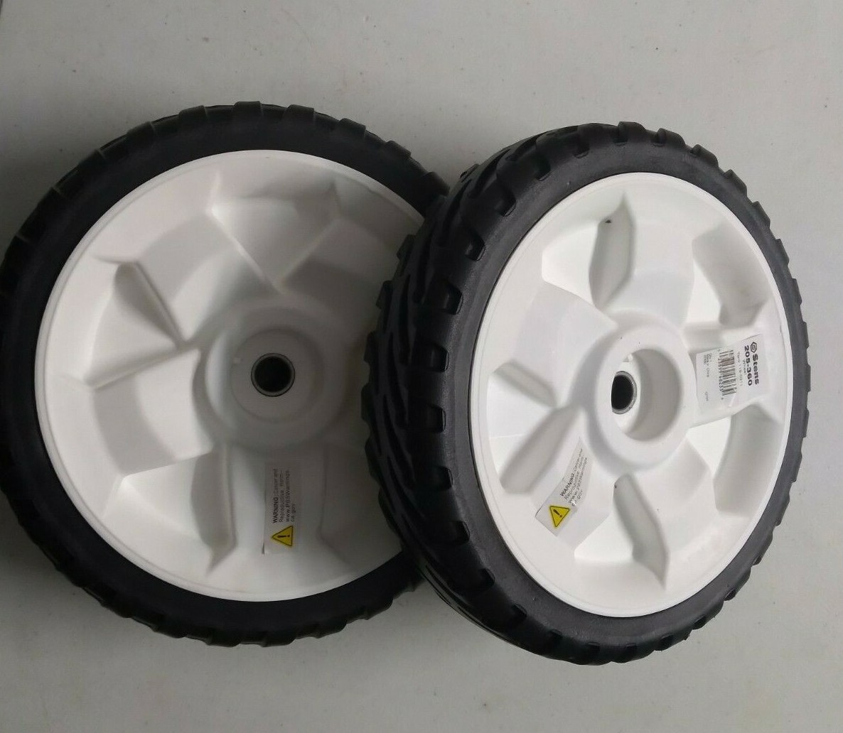 Two Toro 22" Recycler Mower Replacement FWD 8 Inch Drive Wheels 137-4832 gallery