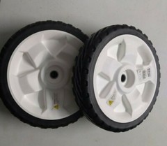 Two Toro 22″ Recycler Mower Replacement FWD 8 Inch Drive Wheels 137-4832