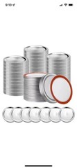 canning lids regular mouth 200 count 70 mm with permanent marker