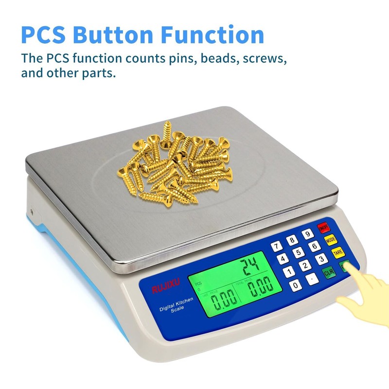 Large Digital Kitchen Scale 30KG Commercial Food Scale 66LB for Baking Bread gallery