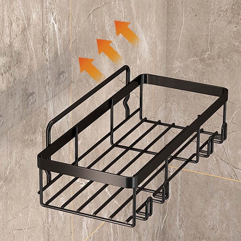 5 Pack Adhesive Shower Organizer Corner Shower Caddy for Bathroom & Kitchen New gallery