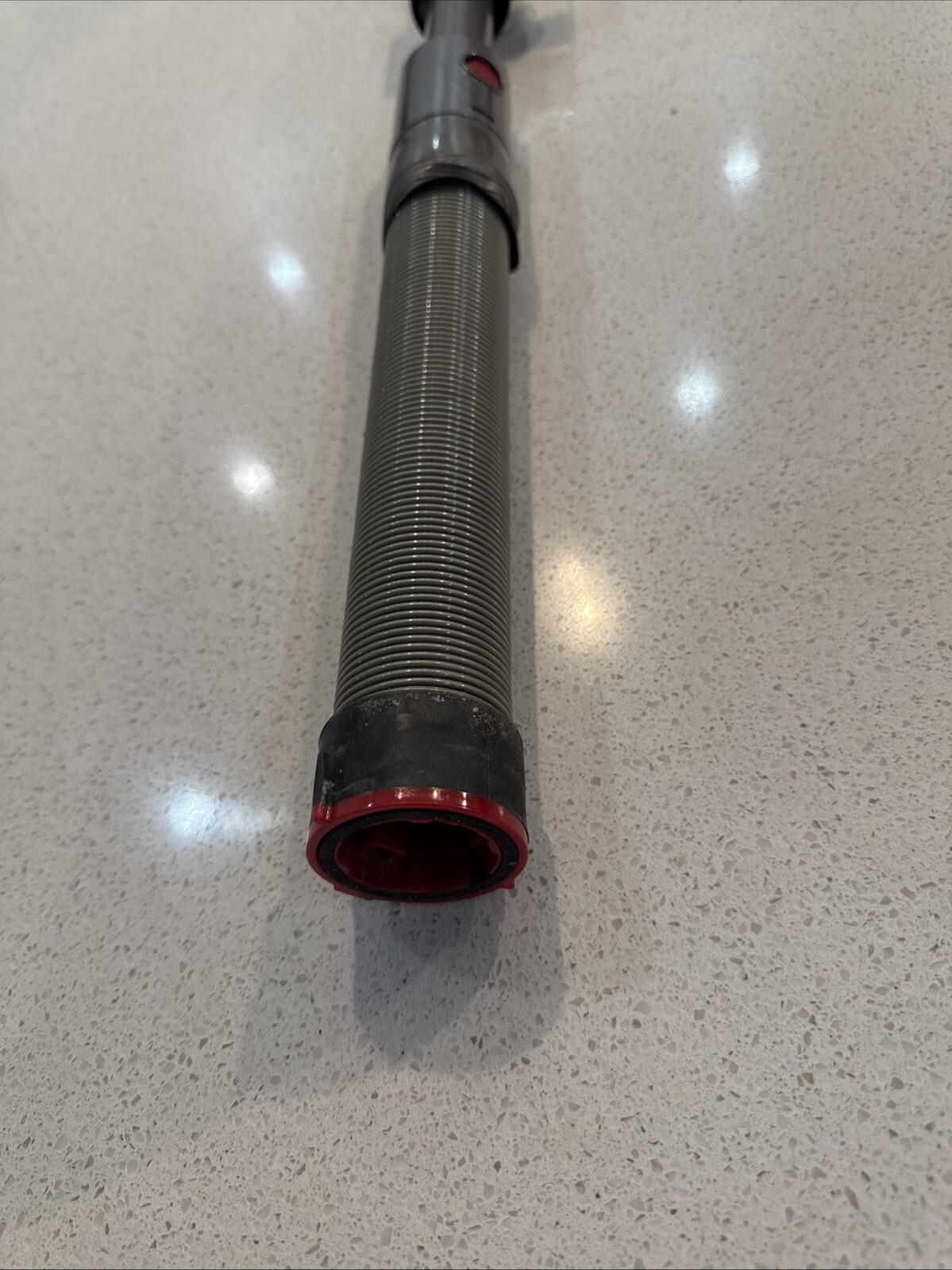 Qualtex Hose Stretch Pipe Compatible w/ Dyson DC50 DC50i Vacuum Cleaner Iron Red gallery