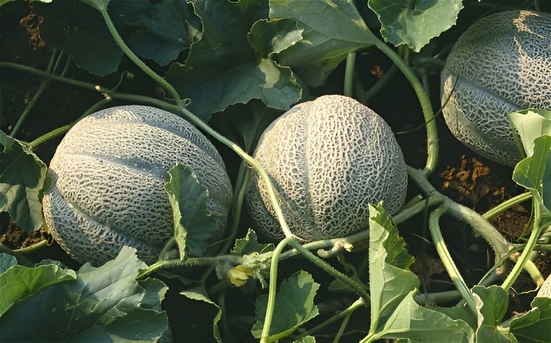 60 Heirloom "Hoodoo" Melon Seeds - American Classic Cantaloupe - Very Sweet gallery