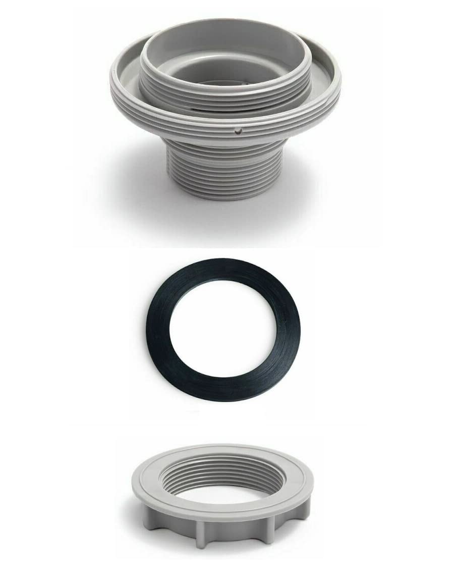 Pool Threaded Filter Connector Kit for Intex Above Ground Pools, Replacement ... gallery