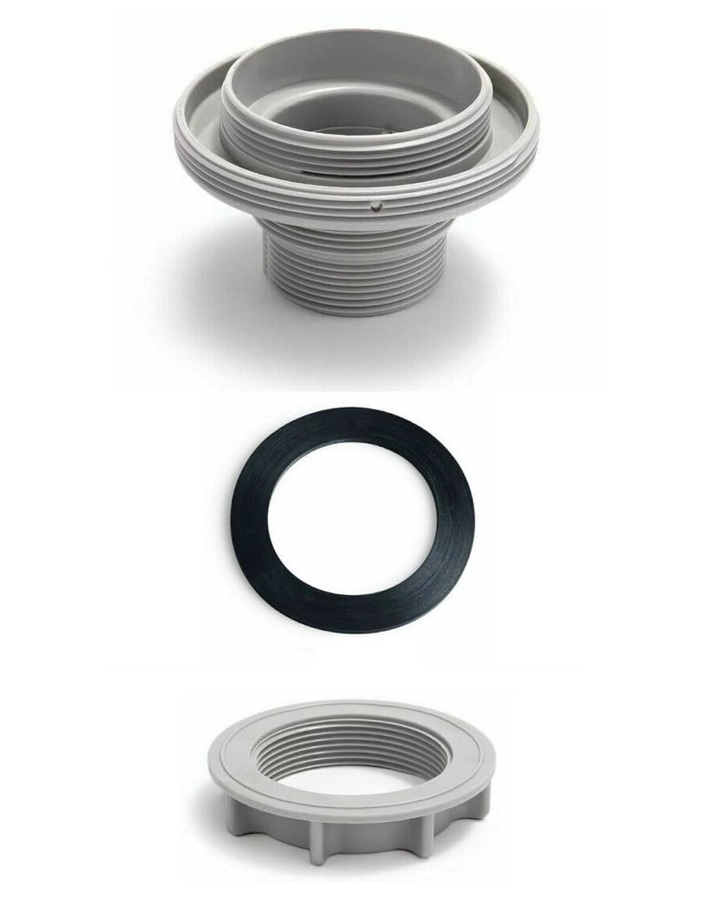 Pool Threaded Filter Connector Kit for Intex Above Ground Pools, Replacement ...