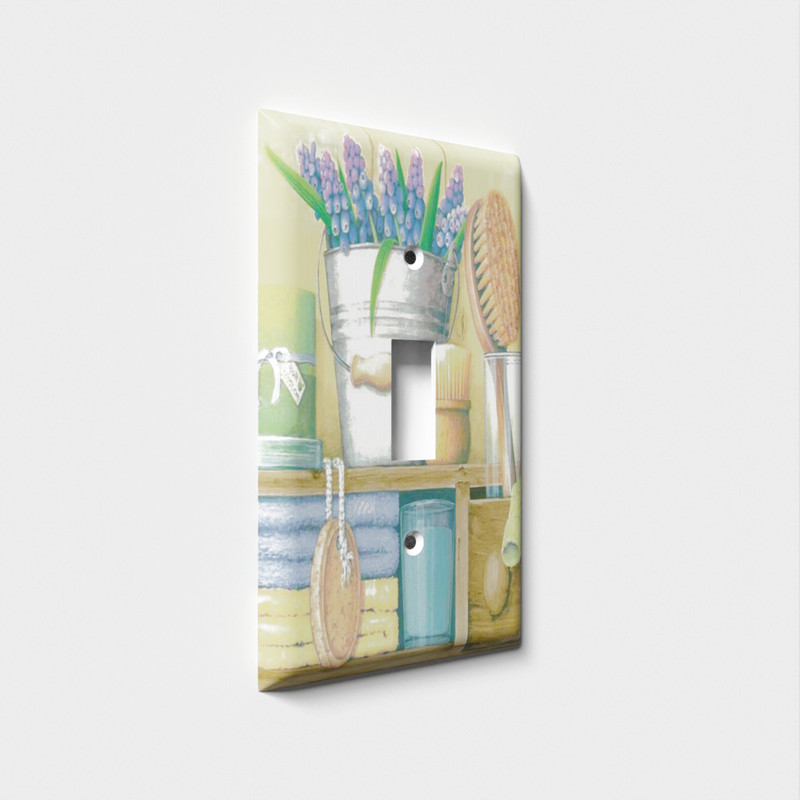 Bath Counter Decorative Light Switch Plate Cover Outlet Wall Plate gallery
