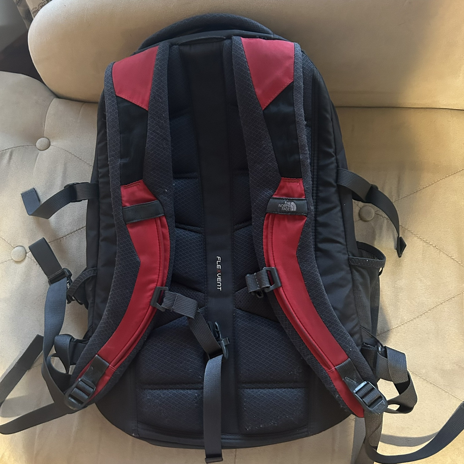 The North Face Flexvent Generator Red Padded Backpack 2