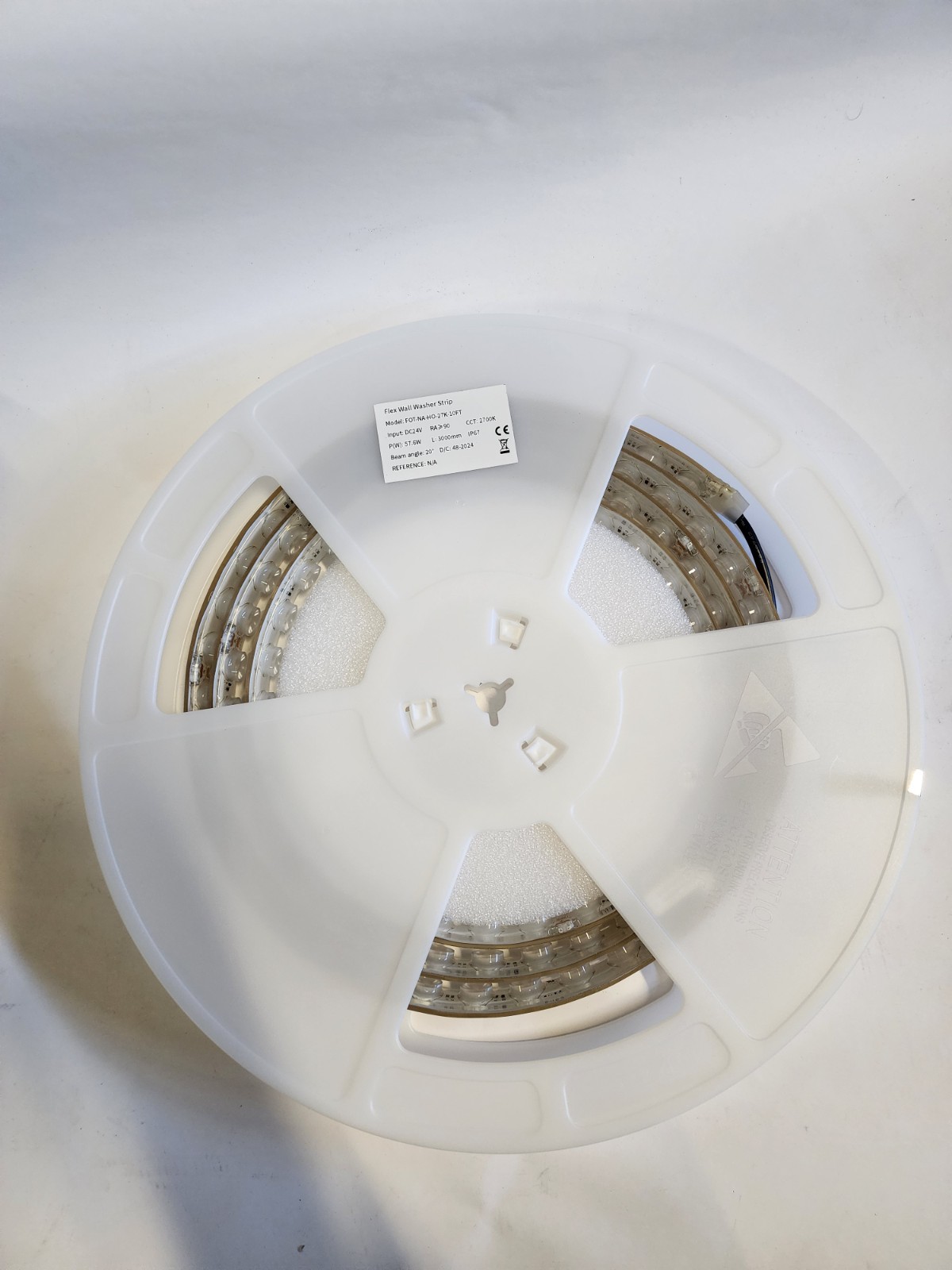 IP67 Waterproof LED WallWasher Strip 24V 2700K Warm White High CRI Architectural gallery