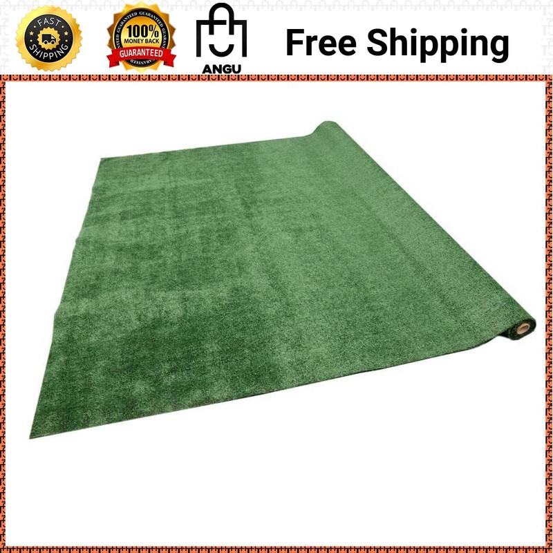 Green Artificial Grass Rug 6 ft. x 8 ft. Patio Deck Indoor Outdoor Landscape gallery